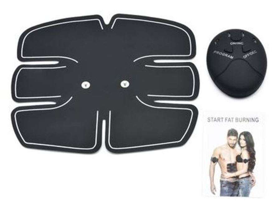 Home Gym - Wireless Electronic EMS 6 Pack Abs Muscle Simulator Kit with 5 modes