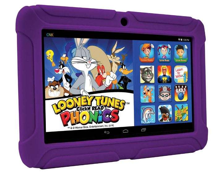 7" Children's Demo Tablet, Android 4.4, Pre-loaded Educational Apps & Games, Dual Cameras, Cover etc