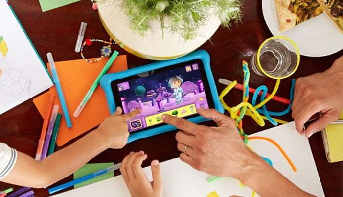 7" Children's Demo Tablet, Android 4.4, Pre-loaded Educational Apps & Games, Dual Cameras, Cover etc