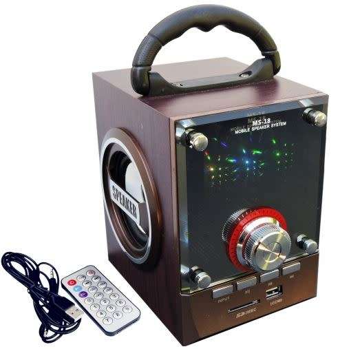 Bluetooth Sub-Woofer FM Radio Speaker - LED Display