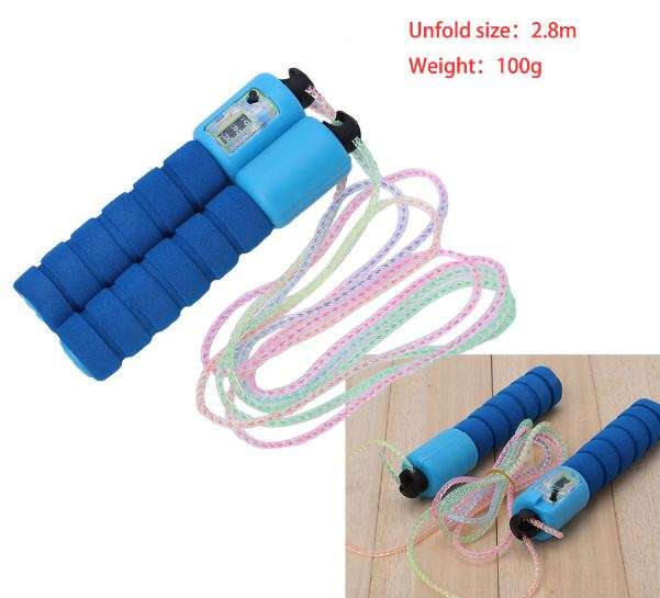 Adjustable Skipping Rope with Counter - Excellent for fitness exercises