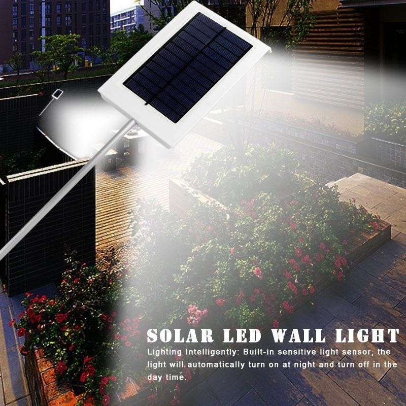 42 LED SOLAR Street or Wall Light, PIR, Motion Sensor, Waterproof with 3 modes