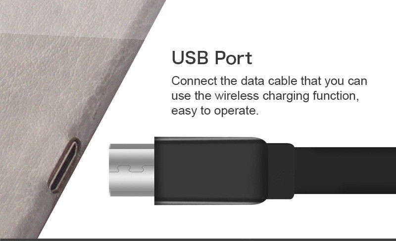 2 in 1 Gaming Mouse Pad & Wireless Charger, Non-slip Base & Secure IC Chip