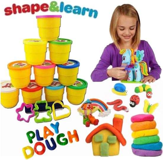 Happy Pasture Dough Play Set for Development of Creativity, Imagination & Hands-on Skills