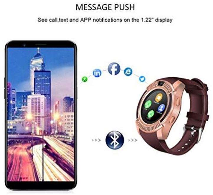 NEW All in One Professional Smart Watch - Phone, Fitness Tracker, Camera, Classy Watch etc.