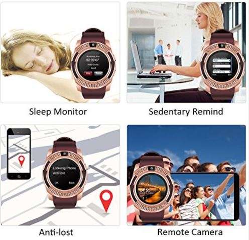 NEW All in One Professional Smart Watch - Phone, Fitness Tracker, Camera, Classy Watch etc.