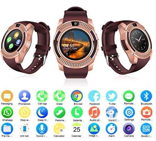 NEW All in One Professional Smart Watch - Phone, Fitness Tracker, Camera, Classy Watch etc.