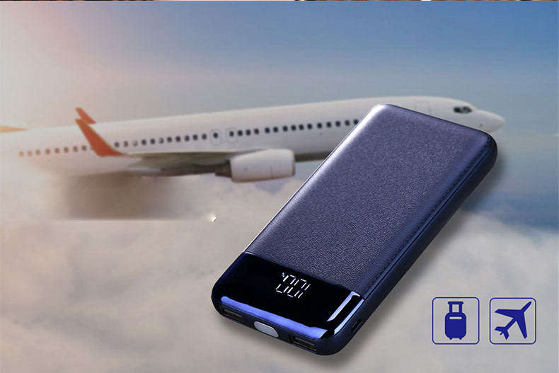 26 800 mAh, 2 USB POWER BANK for Charging of Electronic Devices & LED Flashlight