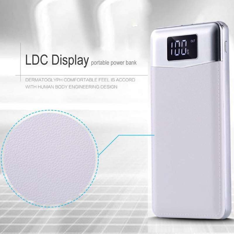 26 800 mAh, 2 USB POWER BANK for Charging of Electronic Devices & LED Flashlight
