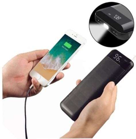 26 800 mAh, 2 USB POWER BANK for Charging of Electronic Devices & LED Flashlight