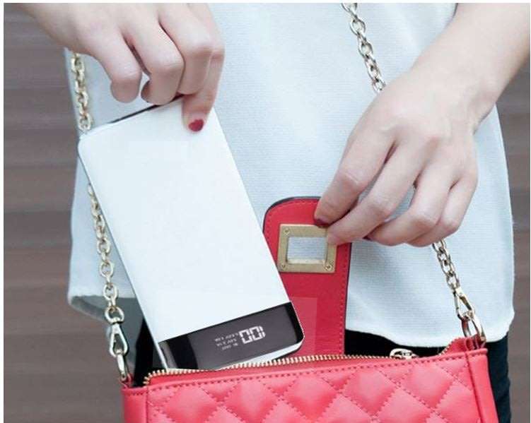 26 800 mAh, 2 USB POWER BANK for Charging of Electronic Devices & LED Flashlight