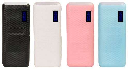 Anti-Theft USB Backpack PLUS 20,000 mAh 2 USB LED Display Power Bank with Flash Light