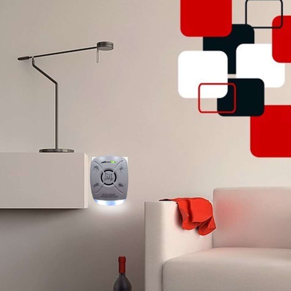 Effective Wall Outlet Ultrasound Pest Repellent for mice, rats and other Insects