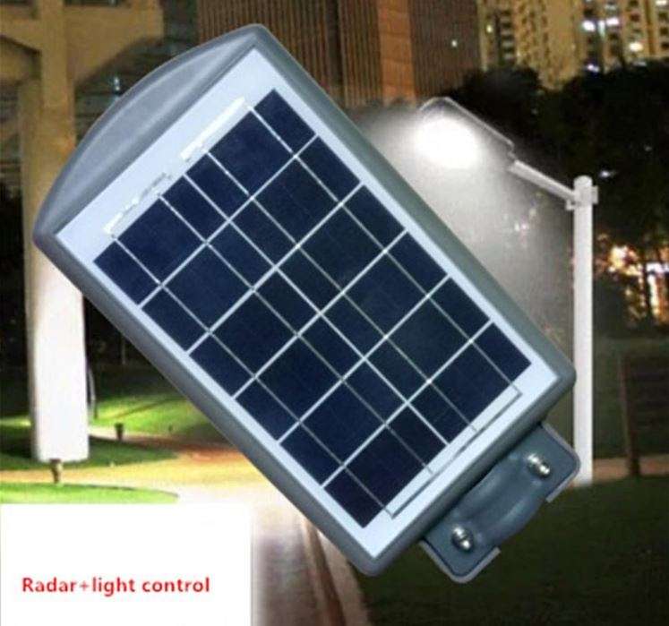 20W 42 LED SOLAR Street Light, PIR, Motion Sensor, Waterproof with 3 modes