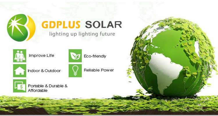 Home Solar System - FM Radio Control Unit, 3 LED Lamps, Solar Panel, Remote & 10 in 1 Charging Cable