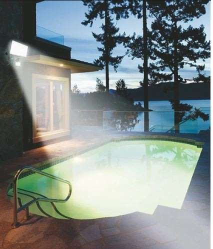 54 LED Solar Flood Light with 5 meter cable, Solar Panel, Solar Panel Bracket, Day & Night Sensor