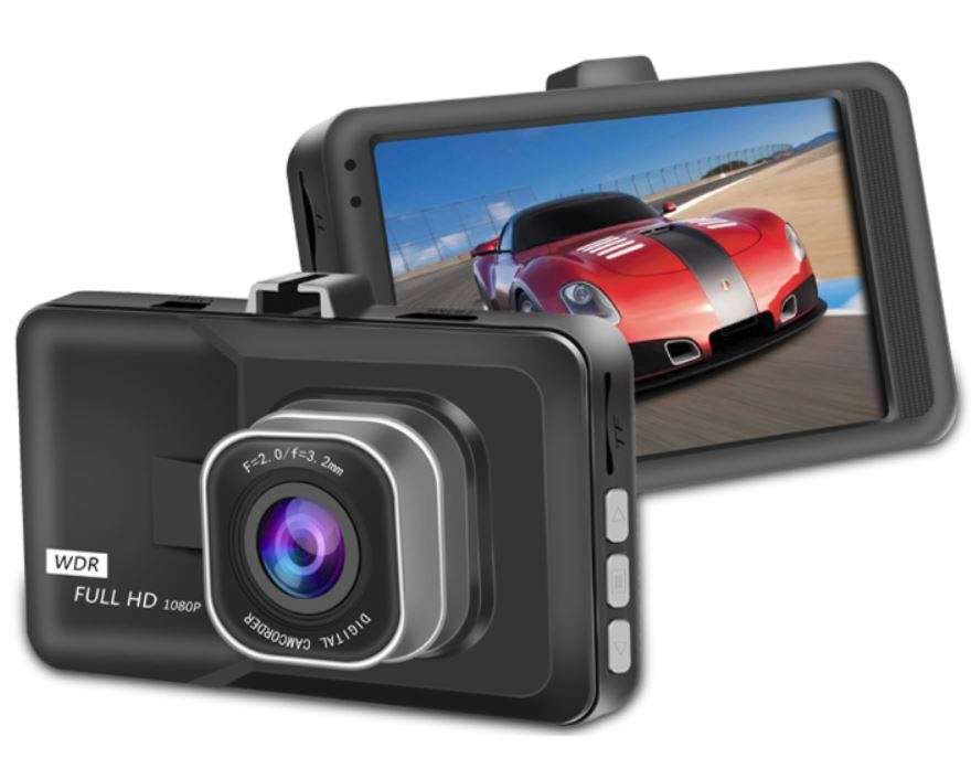 NEW! Full HD 1080P 3" Car Camera & Video Recorder, HDMI Port, 5 MP, Night Vision, G-Sensor