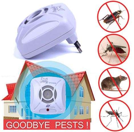 Effective Wall Outlet Ultrasound Pest Repellent for mice, rats and other Insects