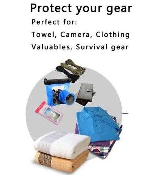 10L Waterproof Backpack, Lightweight, Durable, Foldable with Shoulder Strap