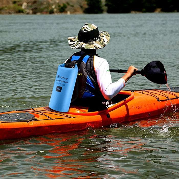 10L Waterproof Backpack, Lightweight, Durable, Foldable with Shoulder Strap