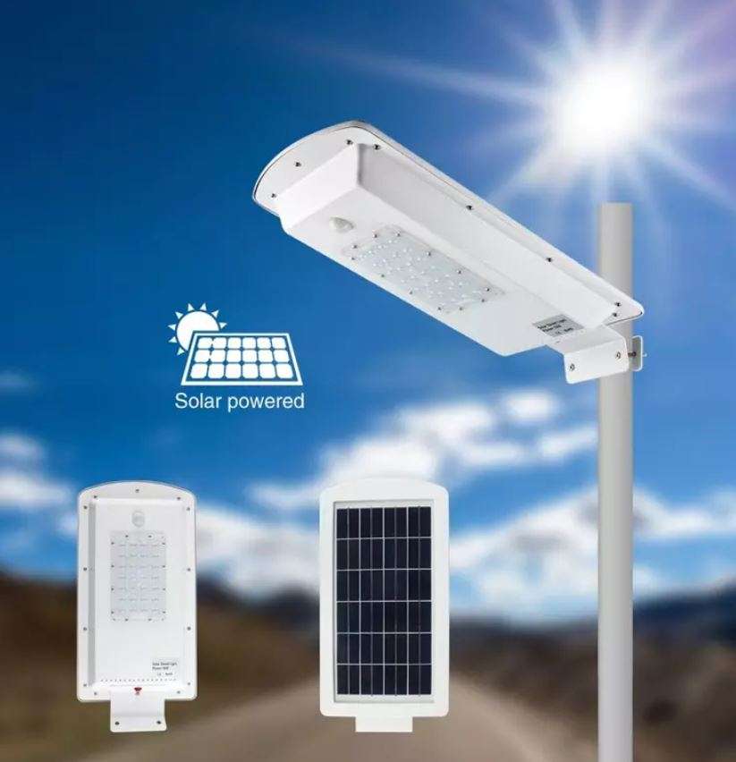 20W 42 LED SOLAR Street Light, PIR, Motion Sensor, Waterproof with 3 modes