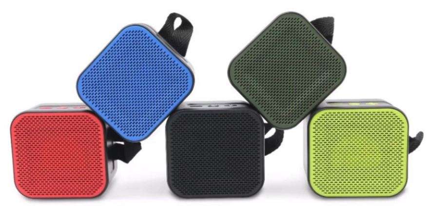 Wireless Bluetooth Speaker with AUX-in, USB, SD, built-in microphone for hand-free calls