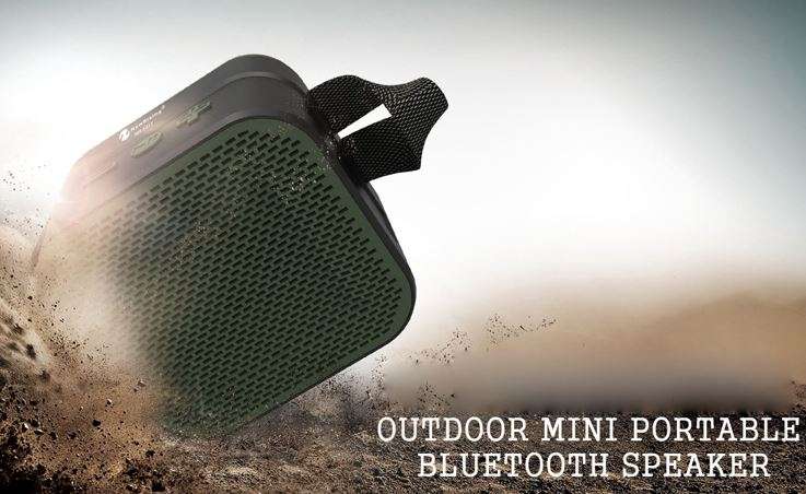 Wireless Bluetooth Speaker with AUX-in, USB, SD, built-in microphone for hand-free calls