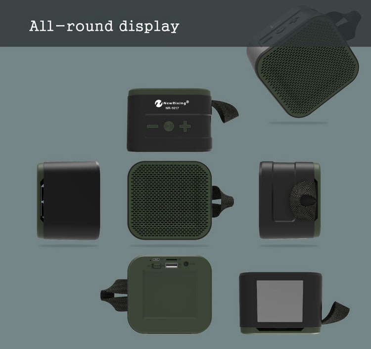 Wireless Bluetooth Speaker with AUX-in, USB, SD, built-in microphone for hand-free calls