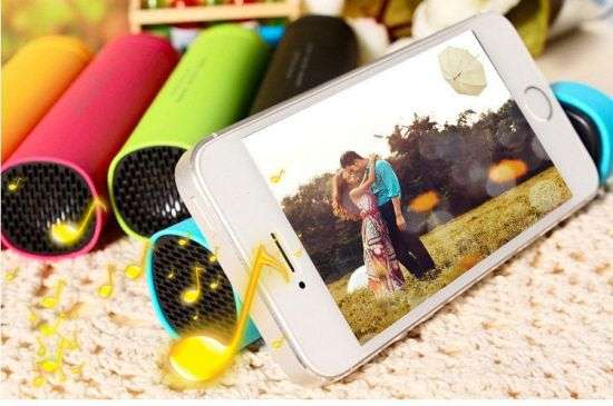 3 in 1 Wireless Bluetooth Speaker, 3000mAh Power Bank & Mobile Phone Stand