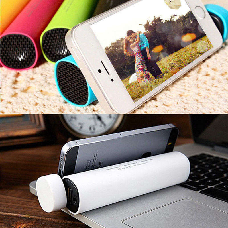3 in 1 Wireless Bluetooth Speaker, 3000mAh Power Bank & Mobile Phone Stand
