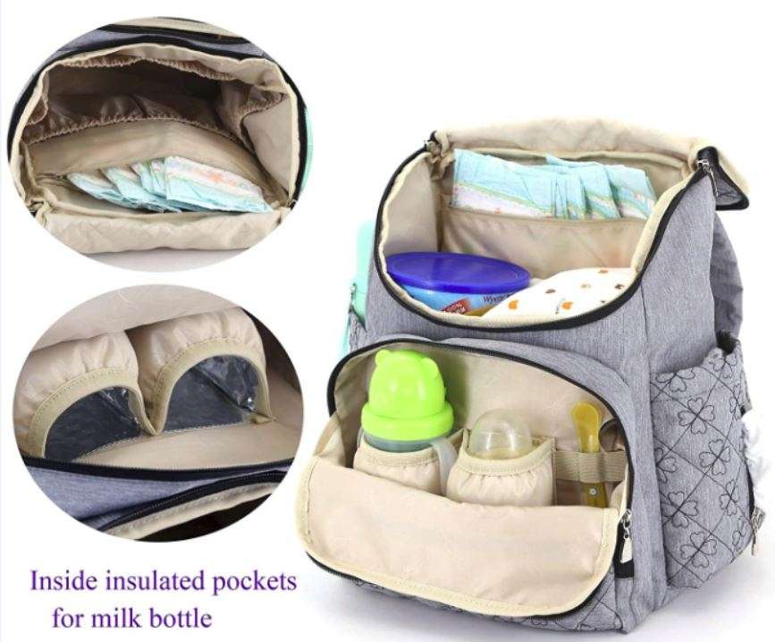 The Ultimate Hands-free Nappy Backpack Bag