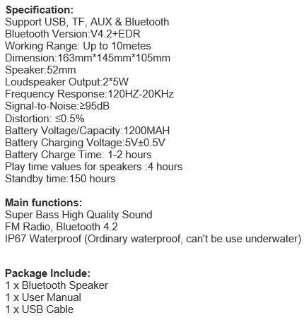 2 in 1 Super Bass Bluetooth FM Radio Speaker & Mobile Stand, supports USB, SD Card & AUX