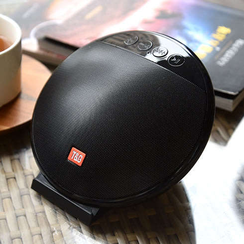 2 in 1 Super Bass Bluetooth FM Radio Speaker & Mobile Stand, supports USB, SD Card & AUX