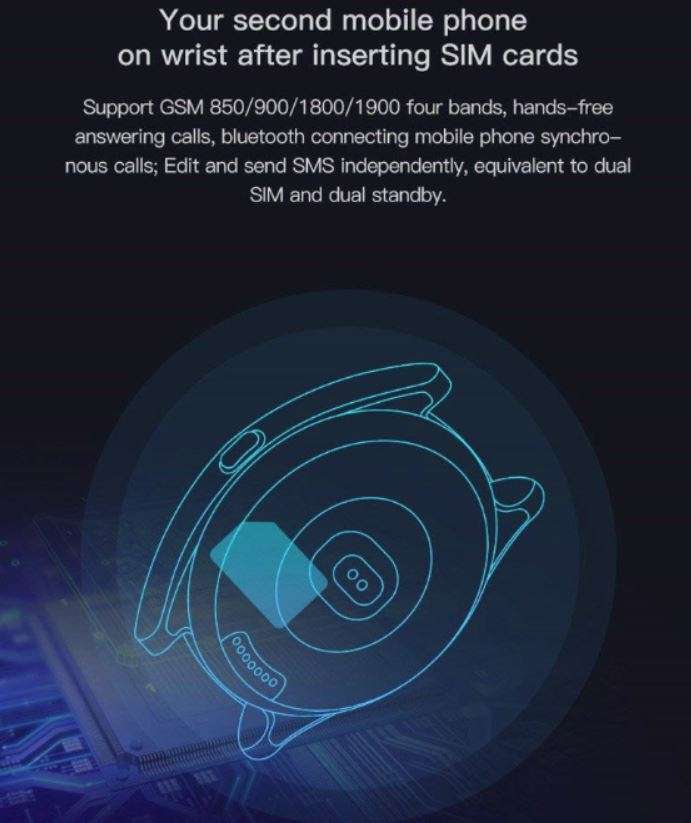 NEW!!! Bluetooth Smart Watch Phone - Monitor Heart Rate, Blood Pressure, Blood Oxygen, Calories