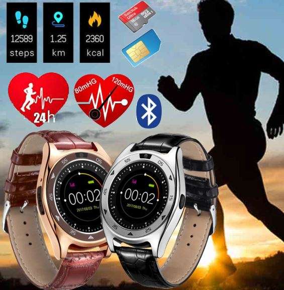 NEW!!! Bluetooth Smart Watch Phone - Monitor Heart Rate, Blood Pressure, Blood Oxygen, Calories