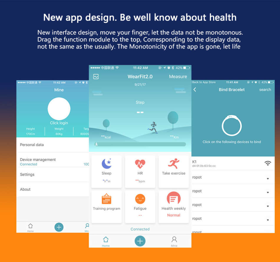 Professional Fitness Smart Watch with Heart Rate Monitor, Exercise Mode, Sleep Monitor etc.