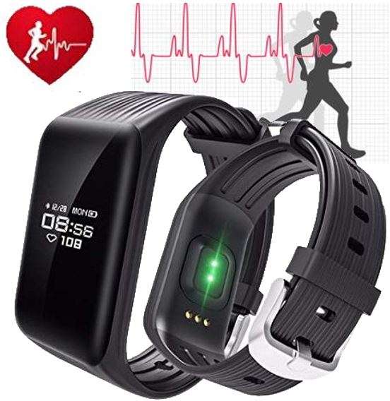 Professional Fitness Smart Watch with Heart Rate Monitor, Exercise Mode, Sleep Monitor etc.