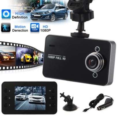 HD Car Camera & Recorder with G-Sensor, Loop Recording, Motion Detection etc.
