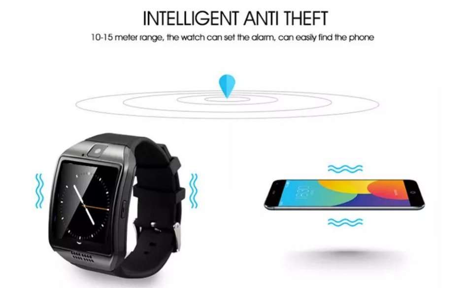 Smart Watch Phone - Supports SIM CARD, Bluetooth, Camera, Sleep Monitor, SD Card, Pedometer etc.