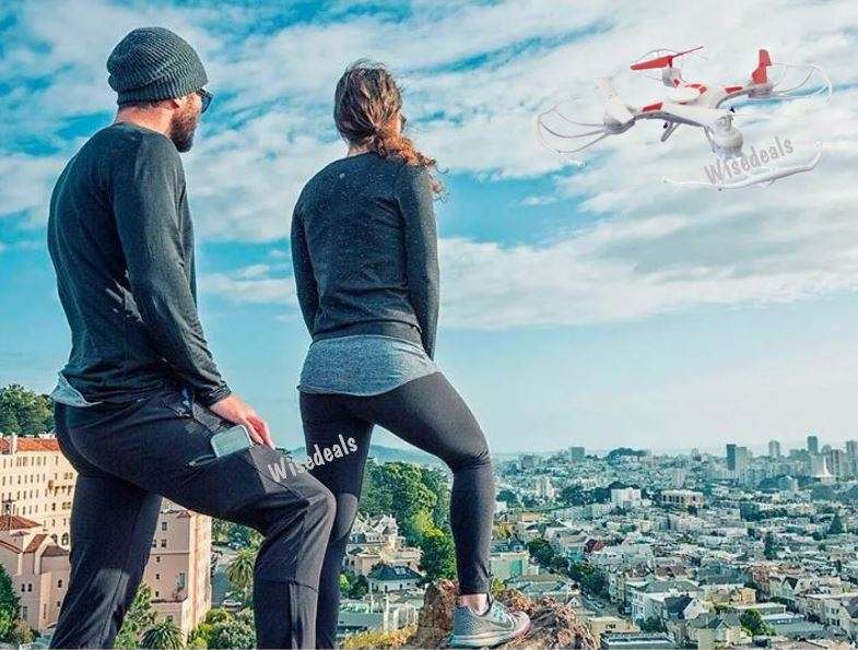 6-Aixs GYRO Remote Control 4CH Drone With LED Lights