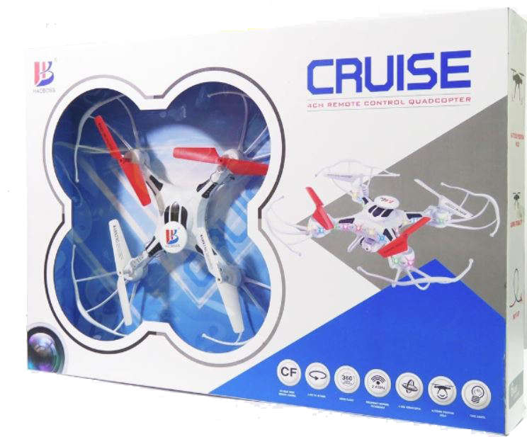 6-Aixs GYRO Remote Control 4CH Drone With LED Lights