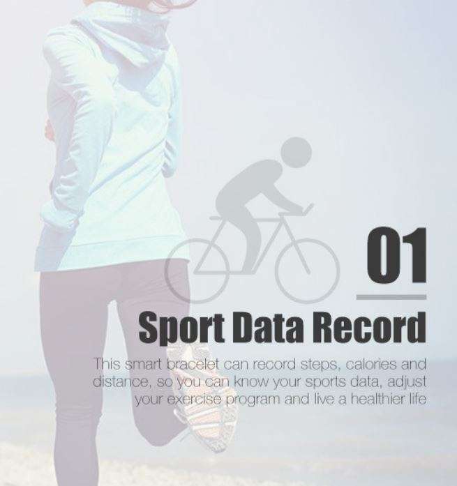 Bluetooth Smart Watch & Fitness Tracker, Pedometer, Calories etc. for Android & iOS Smartphones