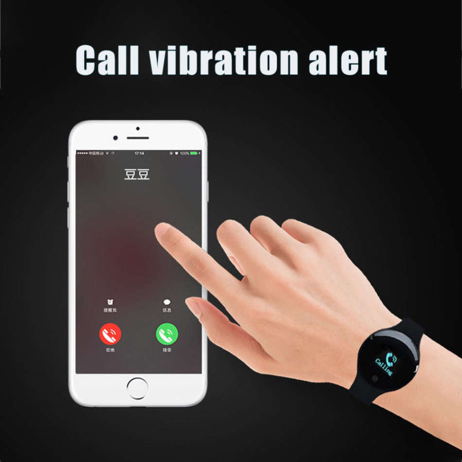 Bluetooth Smart Watch & Fitness Tracker, Pedometer, Calories etc. for Android & iOS Smartphones