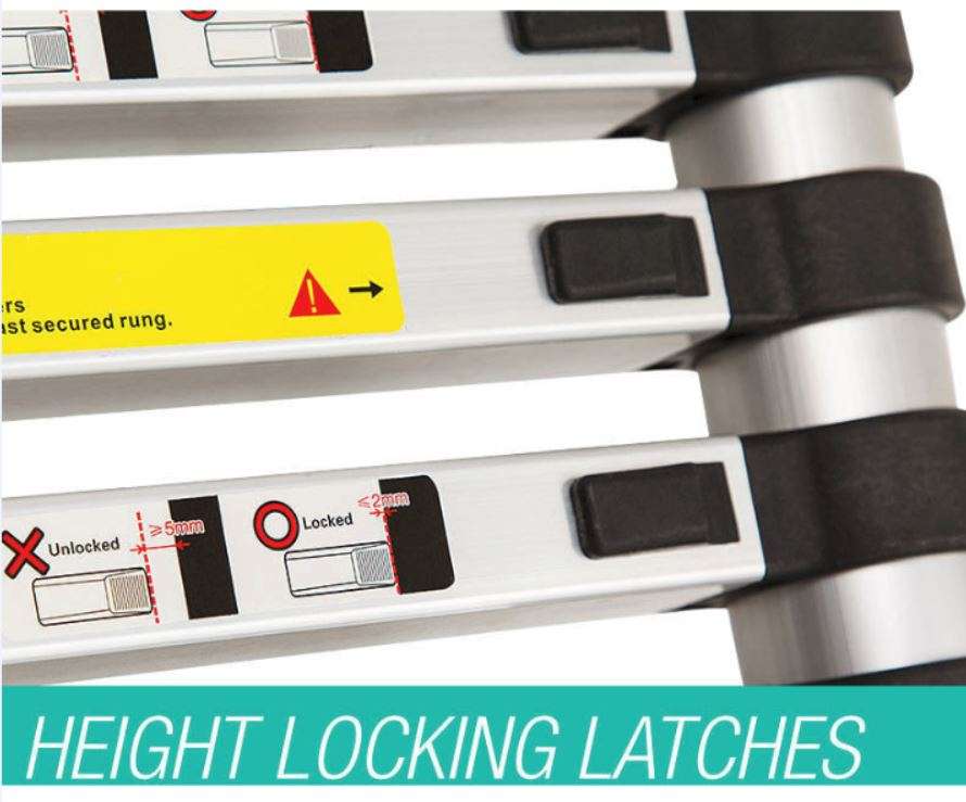 2 Meter Multi-Functional Aluminium Telescopic Extension Ladder