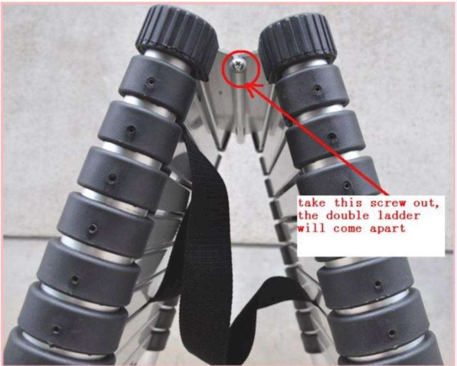 2 Meter Multi-Functional Aluminium Telescopic Extension Ladder