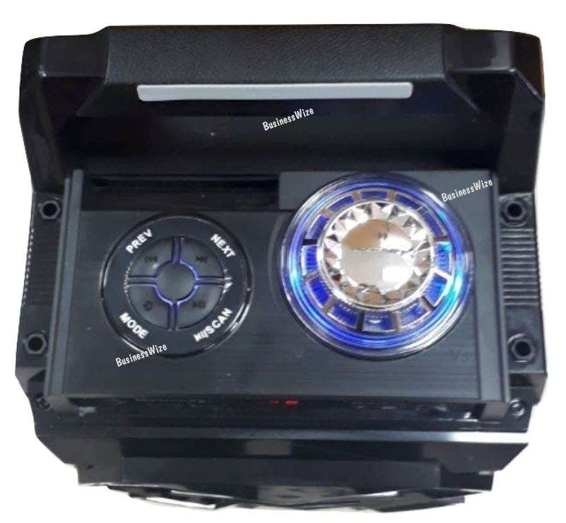 Super Large Bluetooth Karaoke Speaker With Microphone & Remote Support FM Radio, USB, TF, AUX