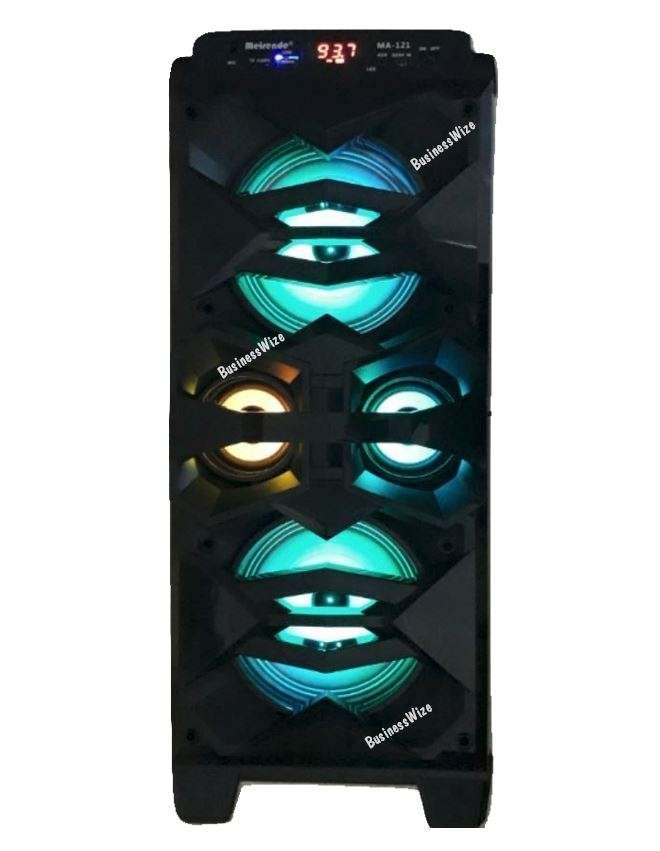 Super Large Bluetooth Karaoke Speaker With Microphone & Remote Support FM Radio, USB, TF, AUX