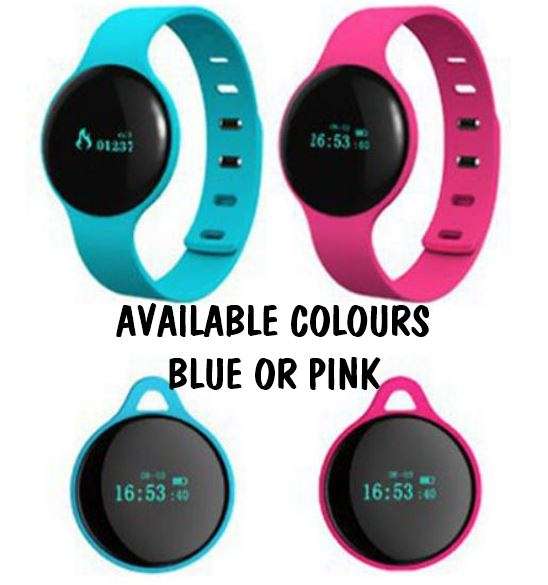 Bluetooth Smart Watch & Fitness Tracker, Pedometer, Calories etc. for Android & iOS Smartphones