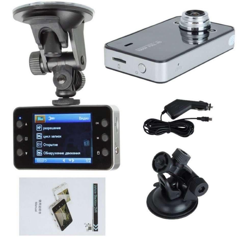 2.4" 1080P Full HD Camera & Vehicle Video Camera, Motion Detection, G-Sensor, Night Vision etc...