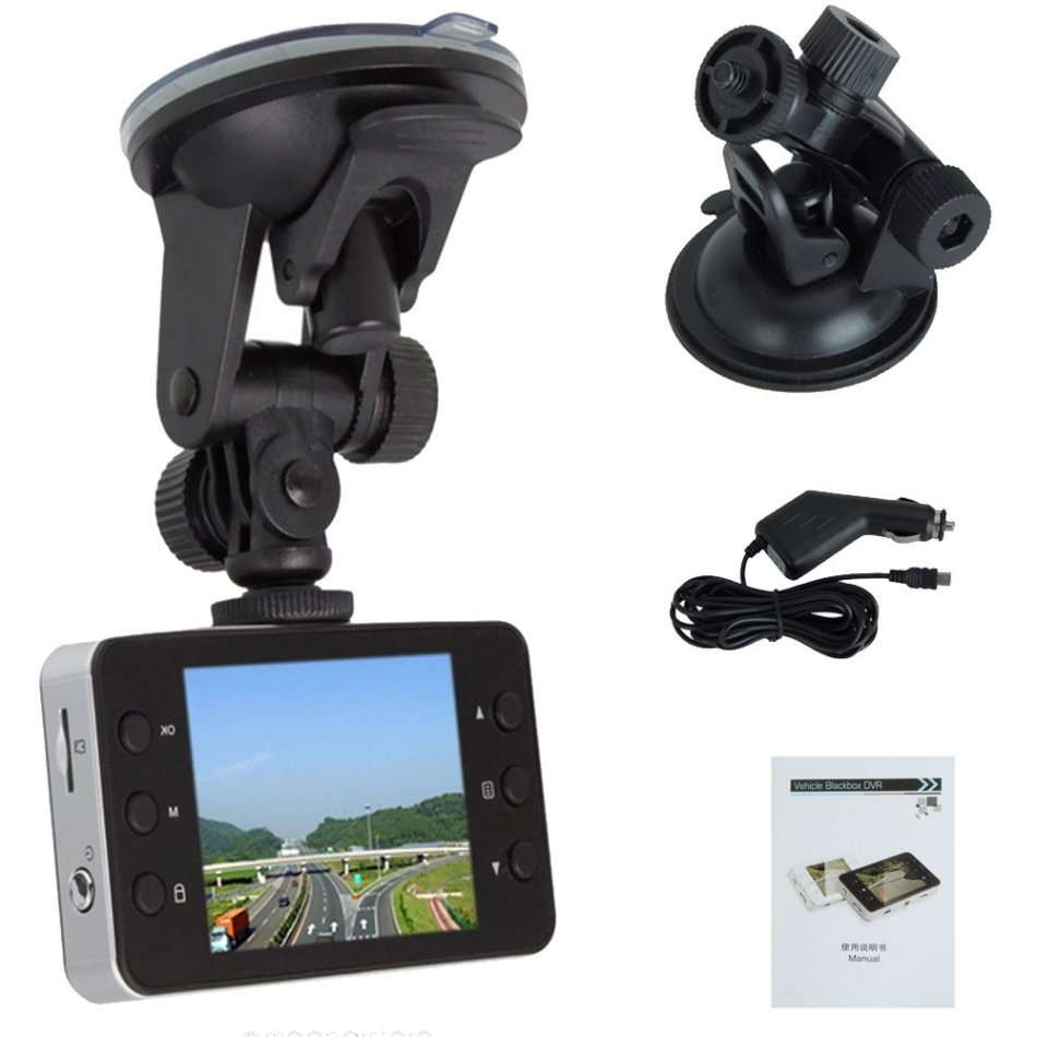 2.4" 1080P Full HD Camera & Vehicle Video Camera, Motion Detection, G-Sensor, Night Vision etc...